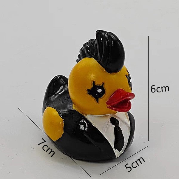 Wholesale Satan Duck Punk Rock Duck Crafts Decoration